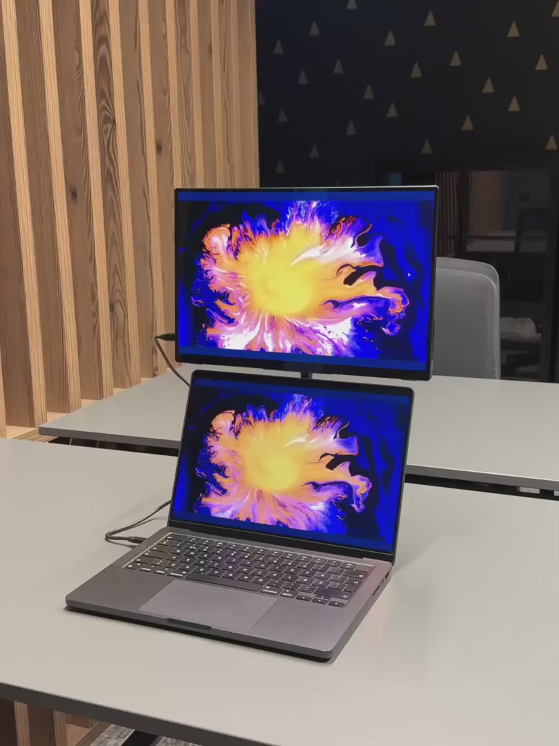 16” tragbarer Monitor + Ständer